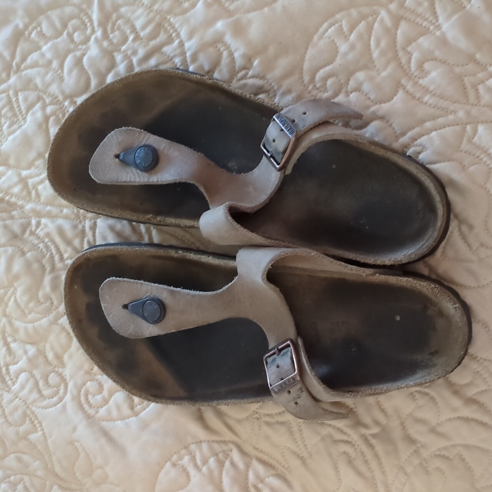 Birkenstocks Giza leather GUC